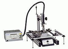 programmeeritav kuumaõhukolb ST 325, temperatuurihoidik ST 450, trükkplaadifiksaatorid ST 500 ja ST 550